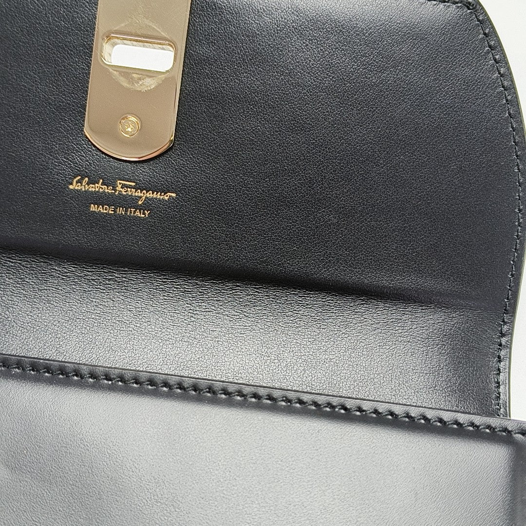 Boxyz Calfskin Black Wallet