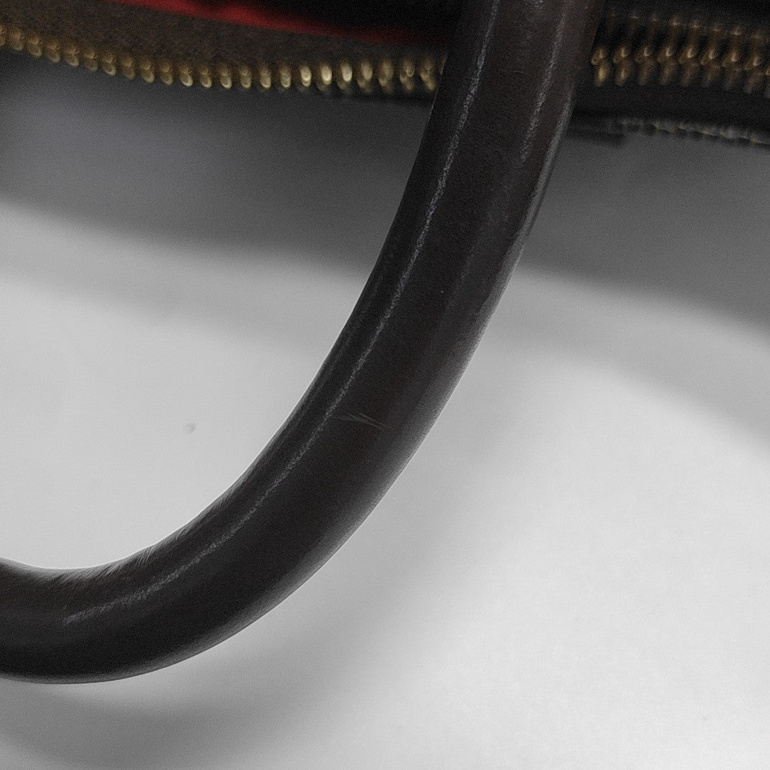SPEEDY 25 Damier Ebene Coated Canvas Brown
