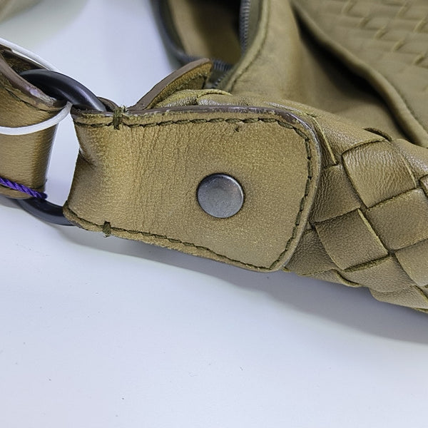 Lambskin Crossbody Bag Green