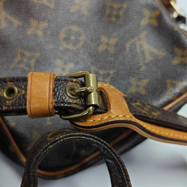 AMAZON Monogram Coated Canvas Brown