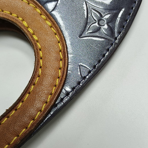 MAPLE DRIVE Monogram Calfskin Purple