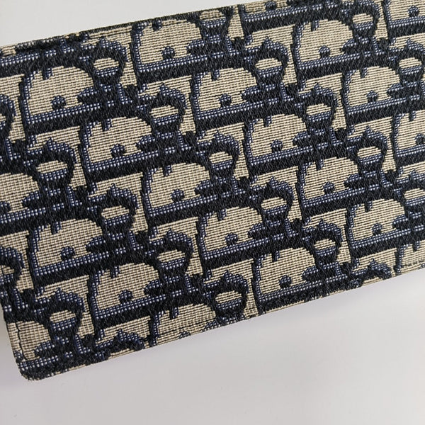Saddle Mini Oblique Canvas Blue