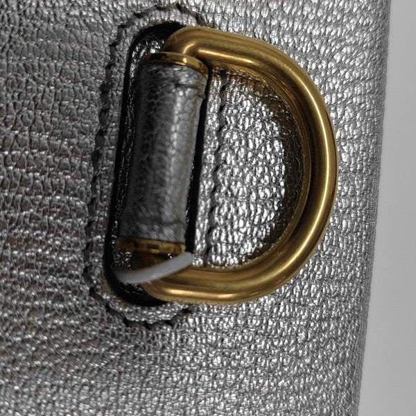 D-Ring Calfskin Silver