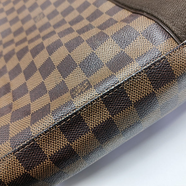 VINTAGE BEAUBOURG Damier Ebene Coated Canvas Brown