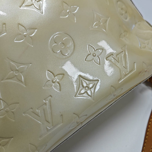MINNA Monogram Patent Leather Yellow