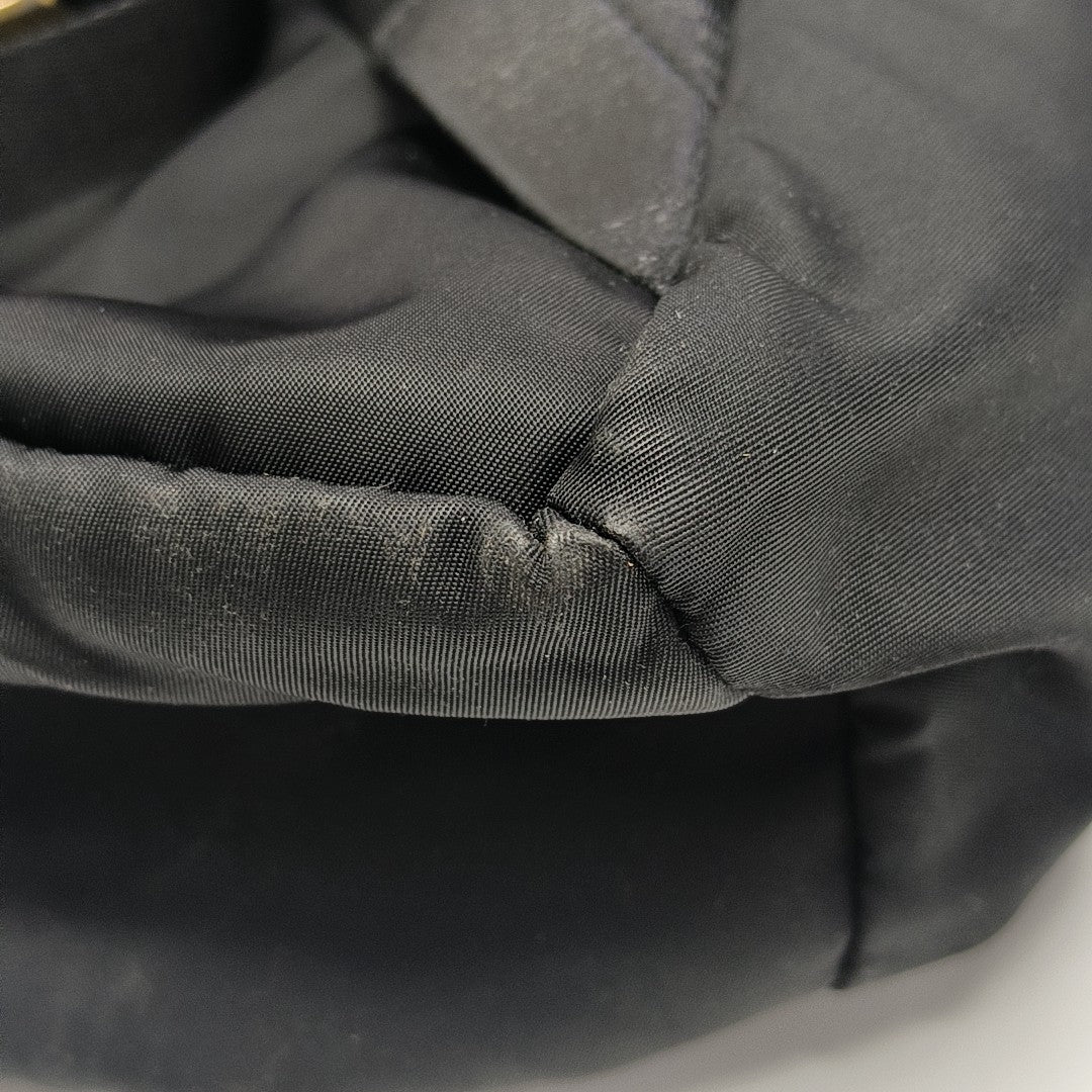 Fabric Backpack Black