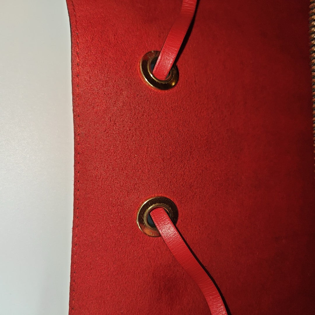 NÉONOÉ MM Monogram Coated Canvas Brown