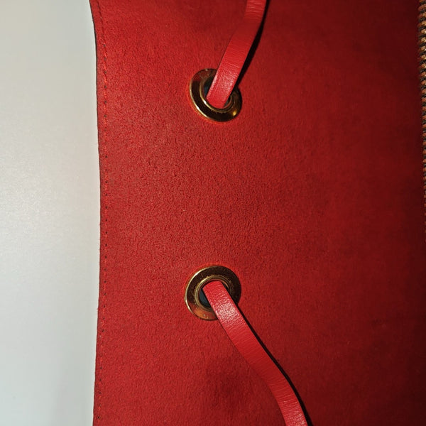 NÉONOÉ MM Monogram Coated Canvas Brown