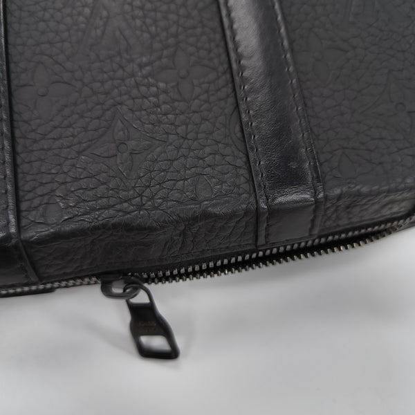 WALLET TRUNK Monogram Calfskin Black