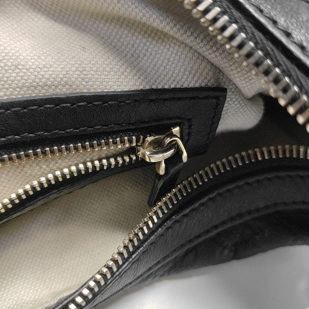 Monogram Calfskin Black