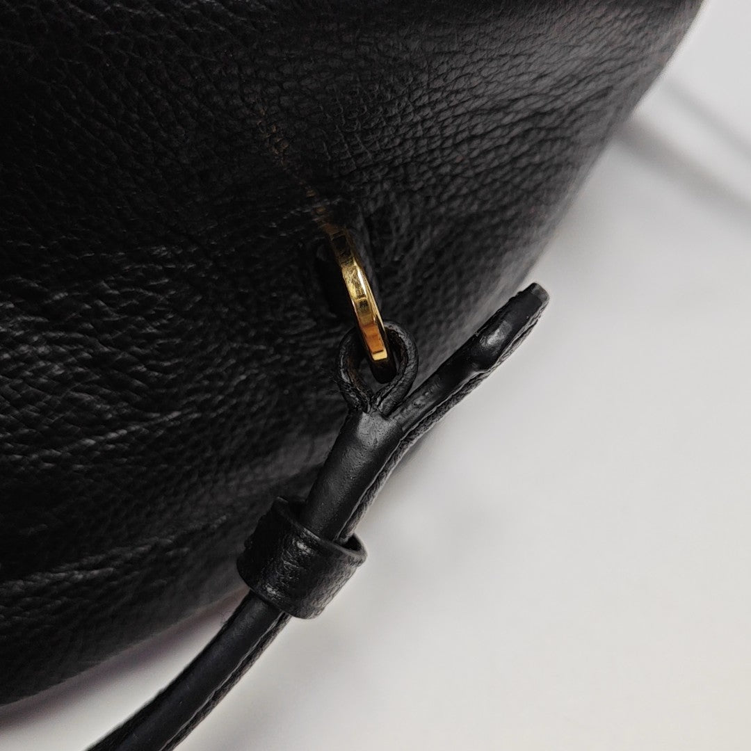 SORBONNE Monogram Calfskin Black