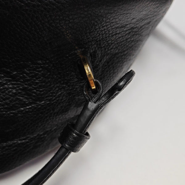 SORBONNE Monogram Calfskin Black