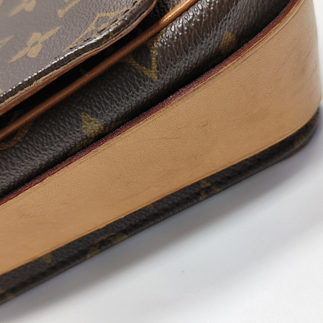 CARTUCHERA GM Lona Revestida Monogram Marrón