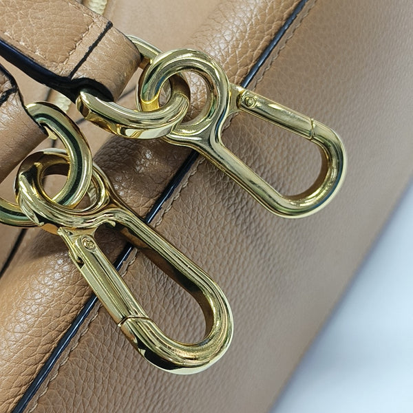 Puzzle Small Calfskin Brown