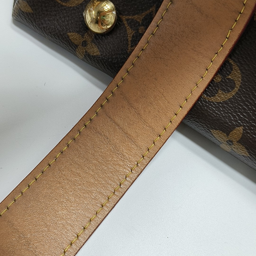 CARRYALL PM Monogram Coated Canvas Brown