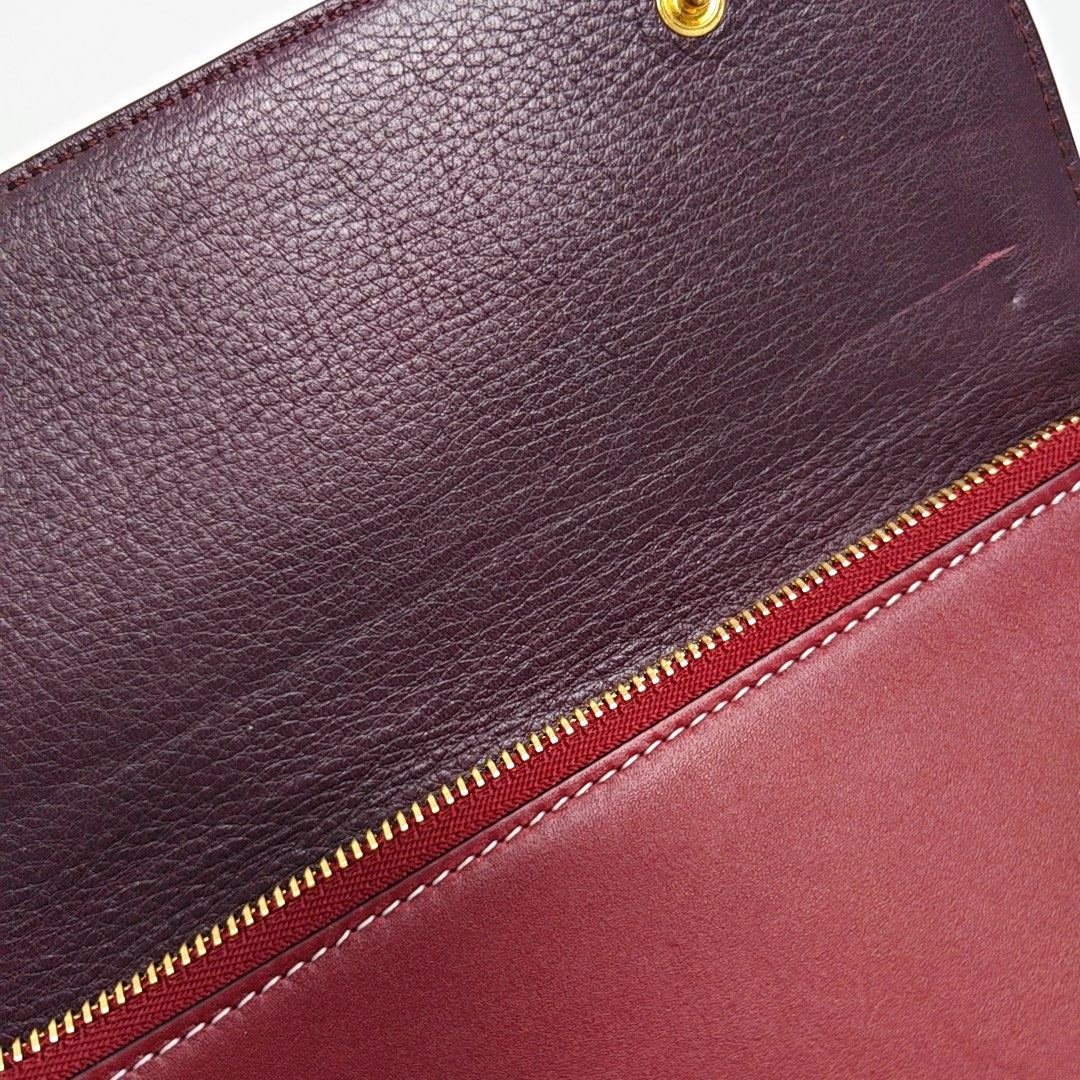 Gate Monogram Calfskin Red