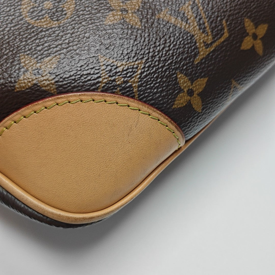 BOULOGNE Monogram Coated Canvas Brown
