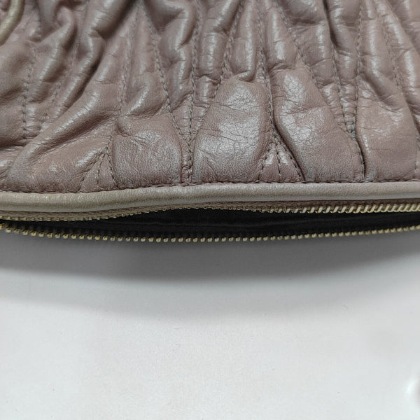 Quilted Lambskin Shoulder Bag Pink