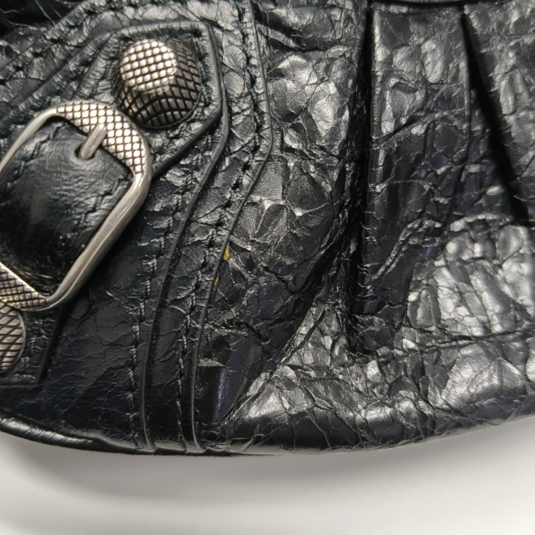 Le Cagole Mini Lambskin Black