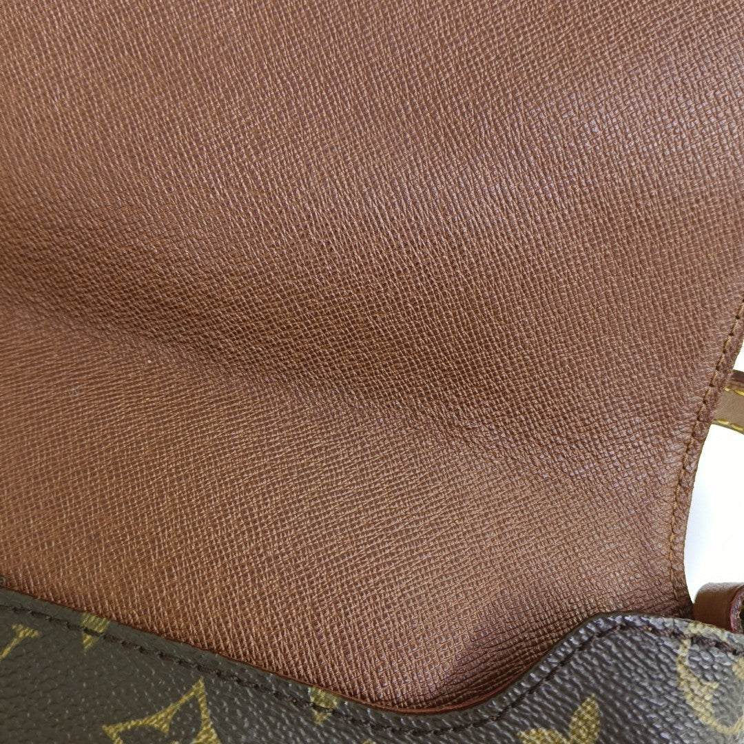 MUSETTE TANGO Monogram Coated Canvas Brown