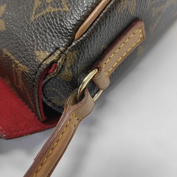 RECITAL Monogram Coated Canvas Brown