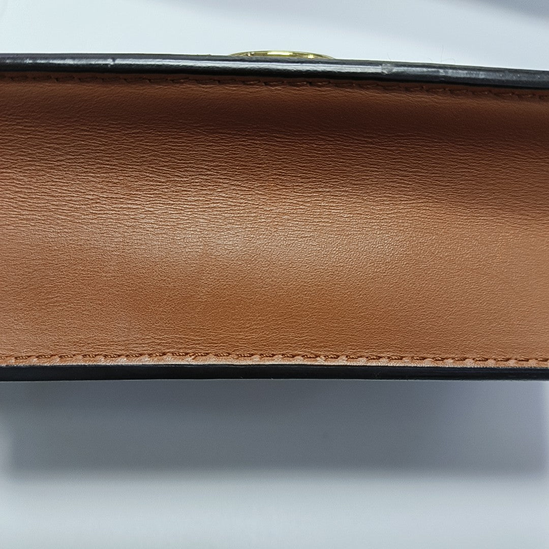 DAUPHINE WOC Monogram Coated Canvas Brown