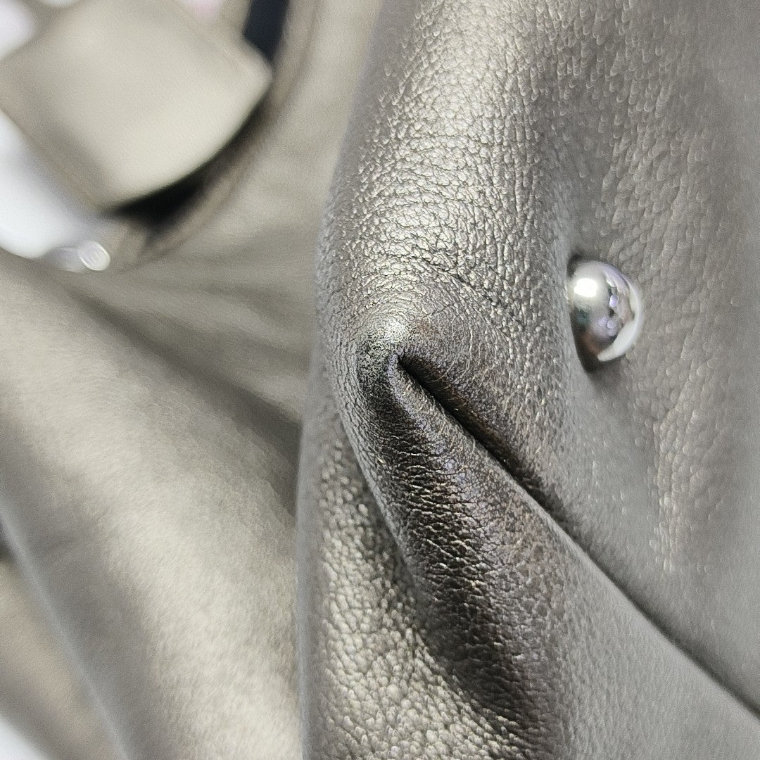Calle Calfskin Gray
