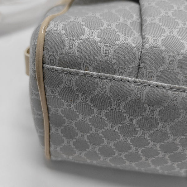 Canvas Top Handle Bag Blue