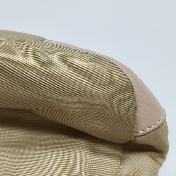 Nylon Shoulder Bag Beige