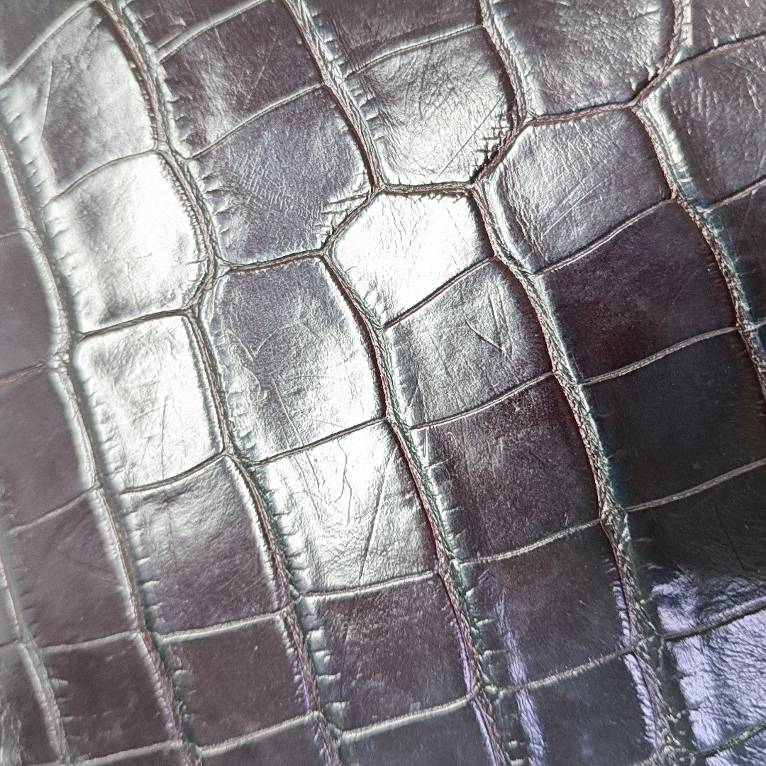 Lady Dior Small Crocodile Red