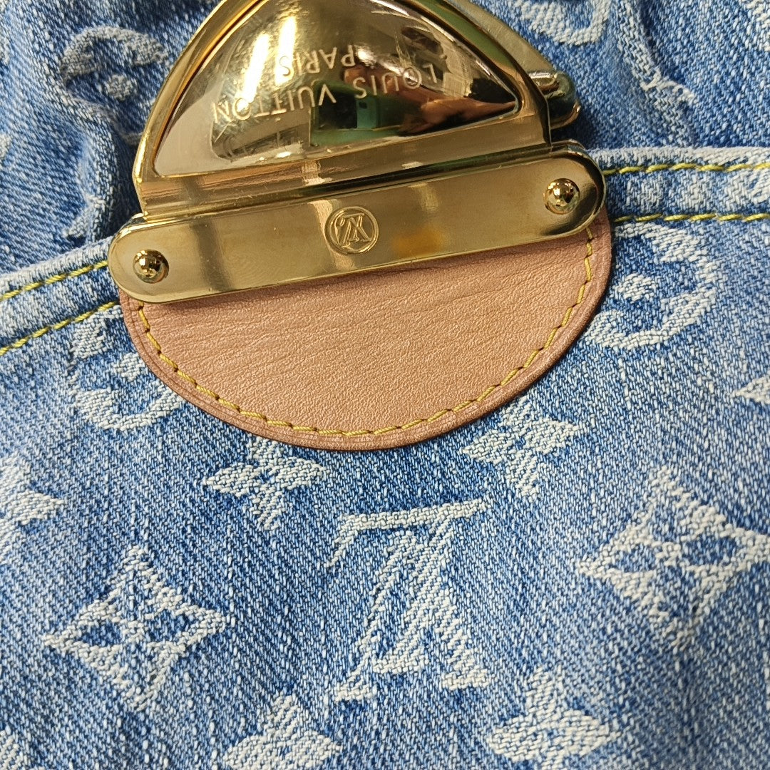 SUNSET Monogram Denim Blue