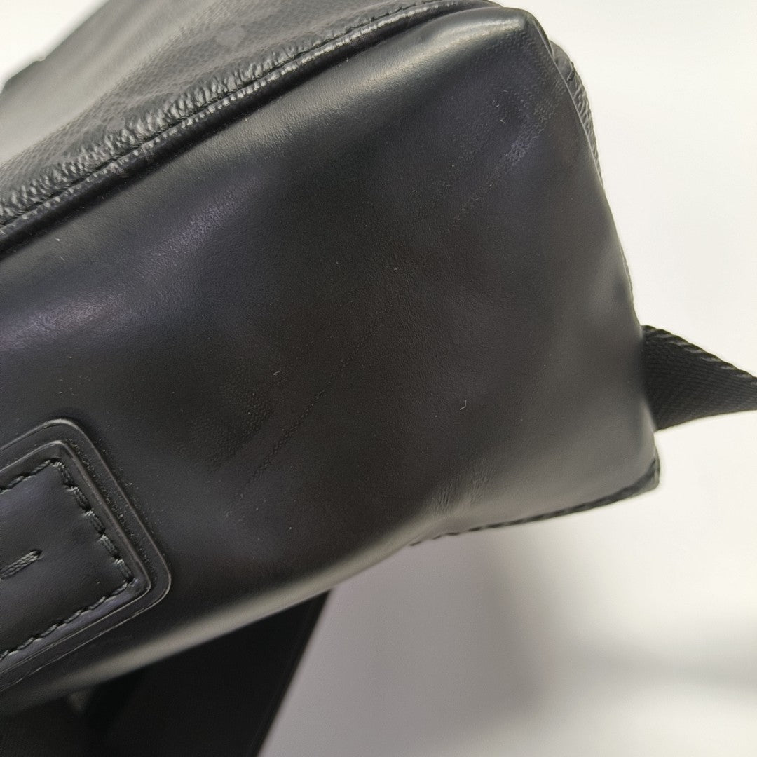 VOYAGER PM Monogram Coated Canvas Black