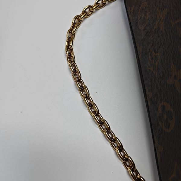 IVY Monogram Coated Canvas Brown