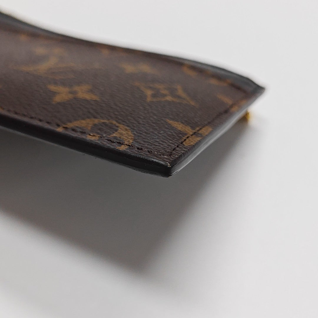 SLIM Monogram Coated Canvas Brown Wallet
