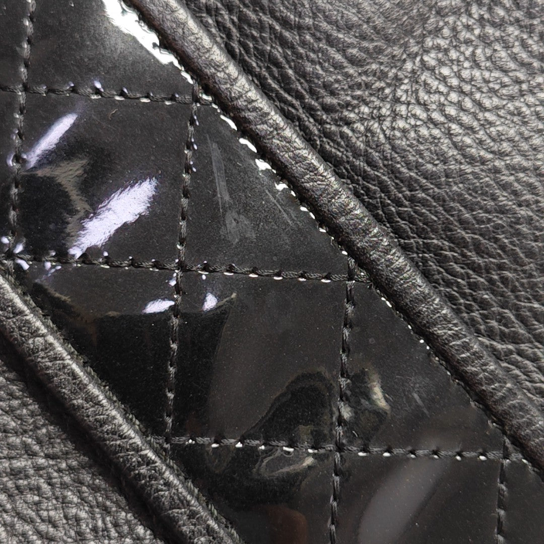 Quilted Leather Black
