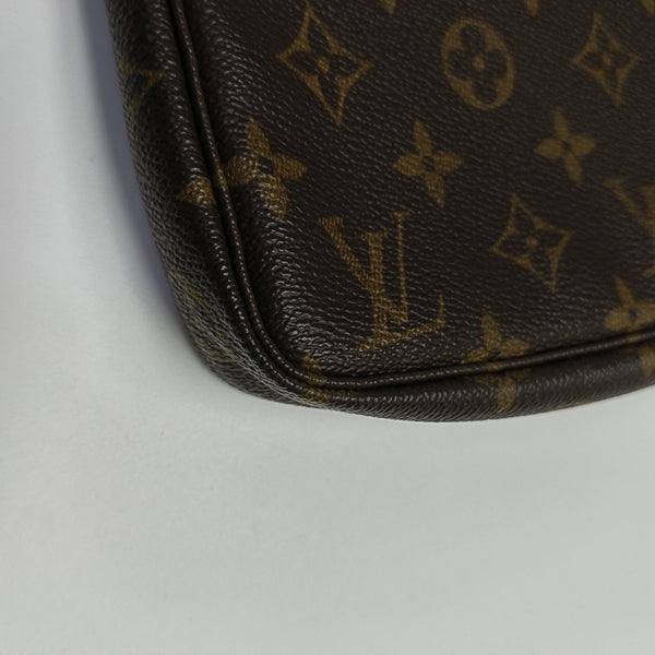 ACCESSOIRES Monogram Coated Canvas Brown