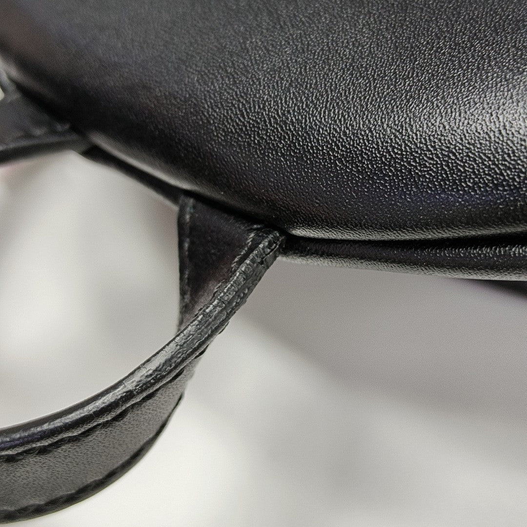 Calfskin Backpack Black