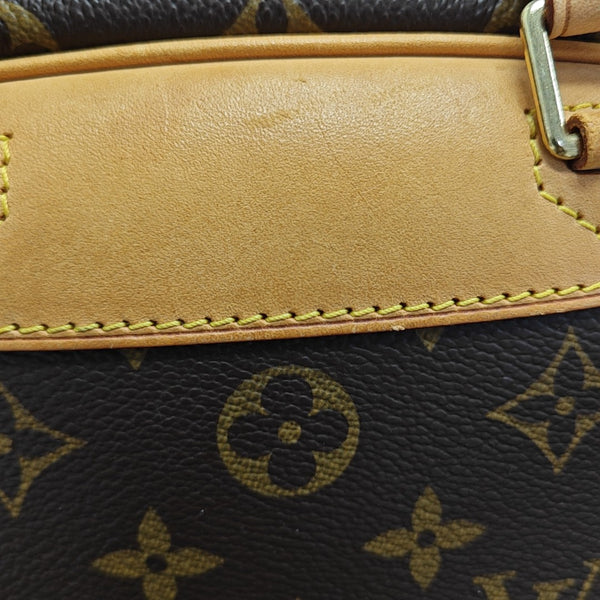 DEAUVILLE Monogram Coated Canvas Brown