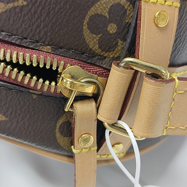 BOITE CHAPEAU PM Monogram Coated Canvas Brown