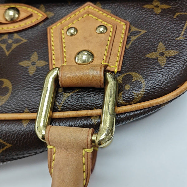 MANHATTAN GM Monogram Coated Canvas Brown