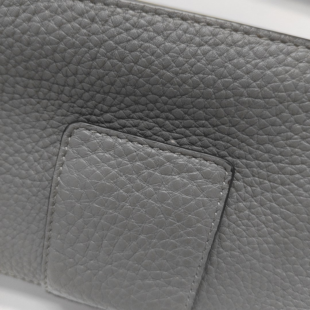 Baguette Mini Calfskin Gray