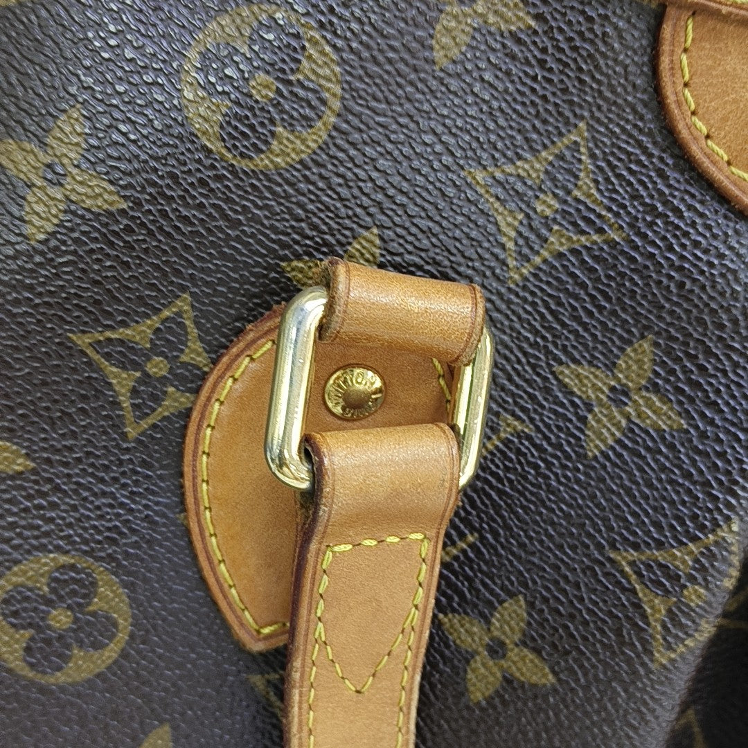 PALERMO PM Monogram Coated Canvas Brown