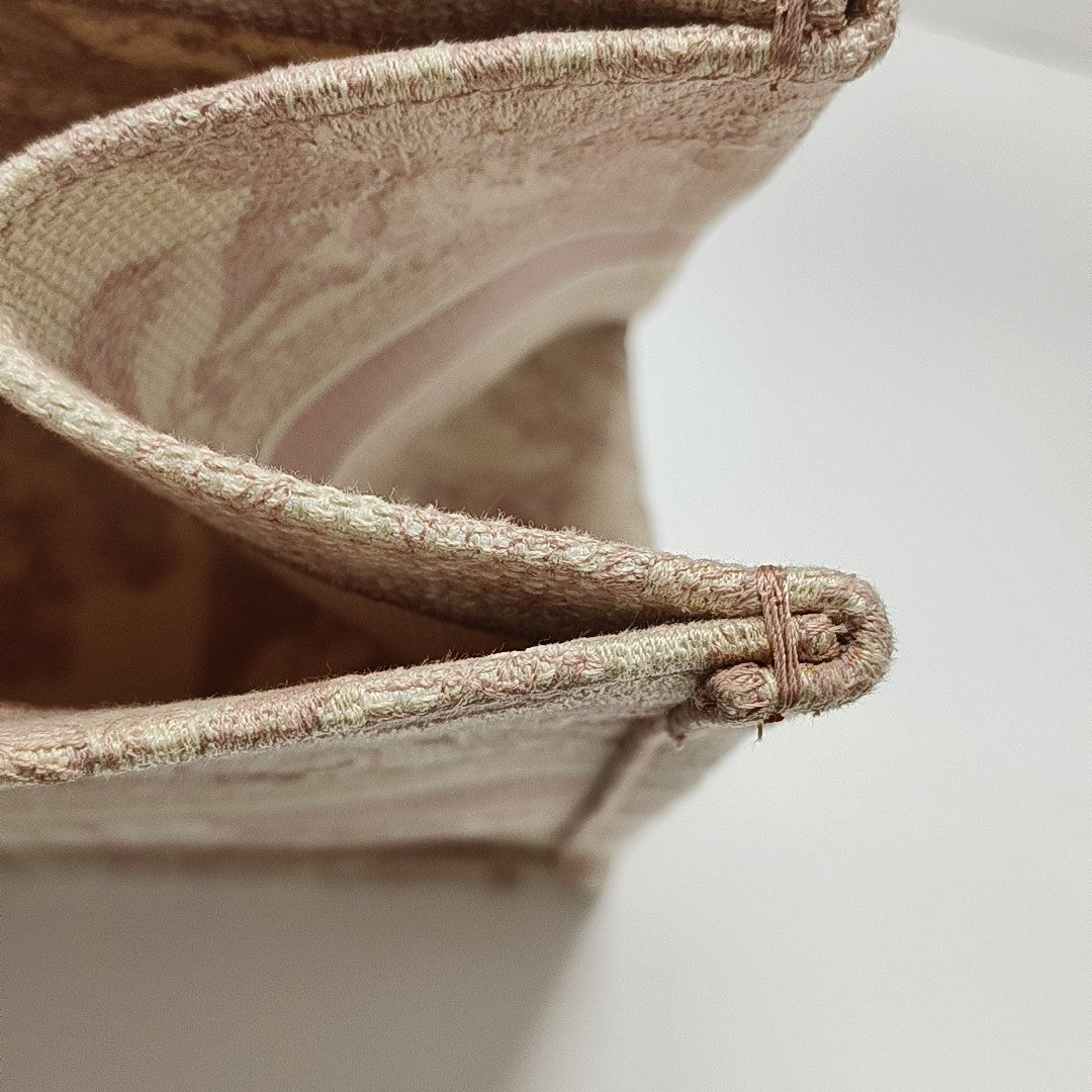 Book Tote Medium Canvas Pink