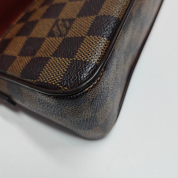 RECOLETA Damier Ebene Coated Canvas Brown