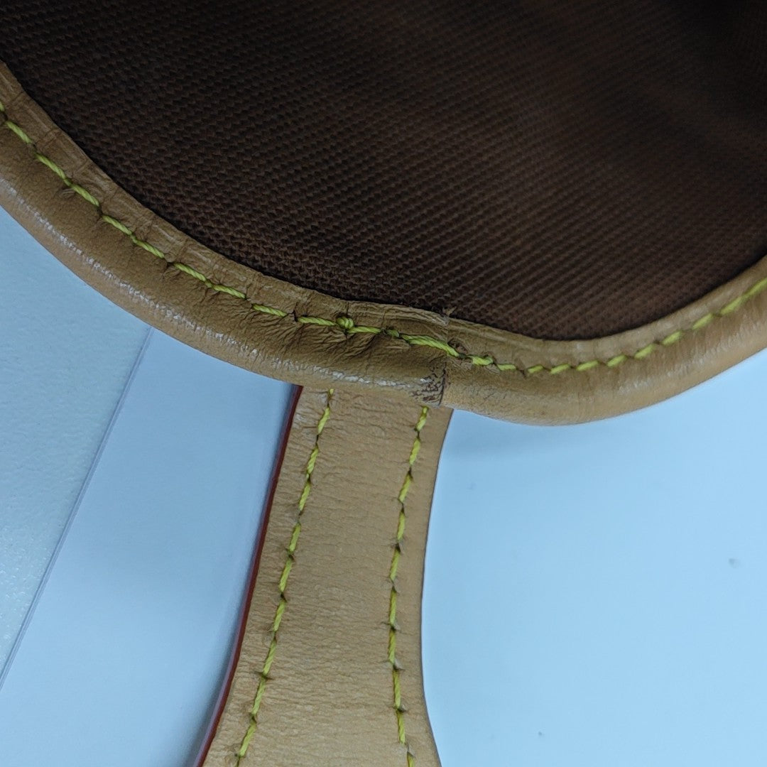 FOLD ME Monogram Coated Canvas Brown
