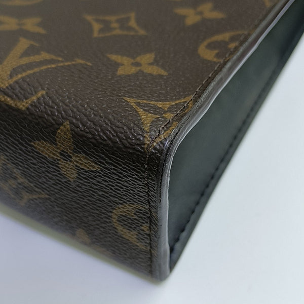 TOILET POCKET 26 Monogram Coated Canvas Brown