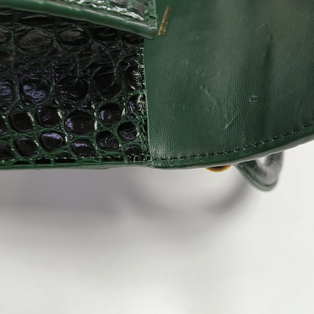 Hourglass XS Calfskin Green