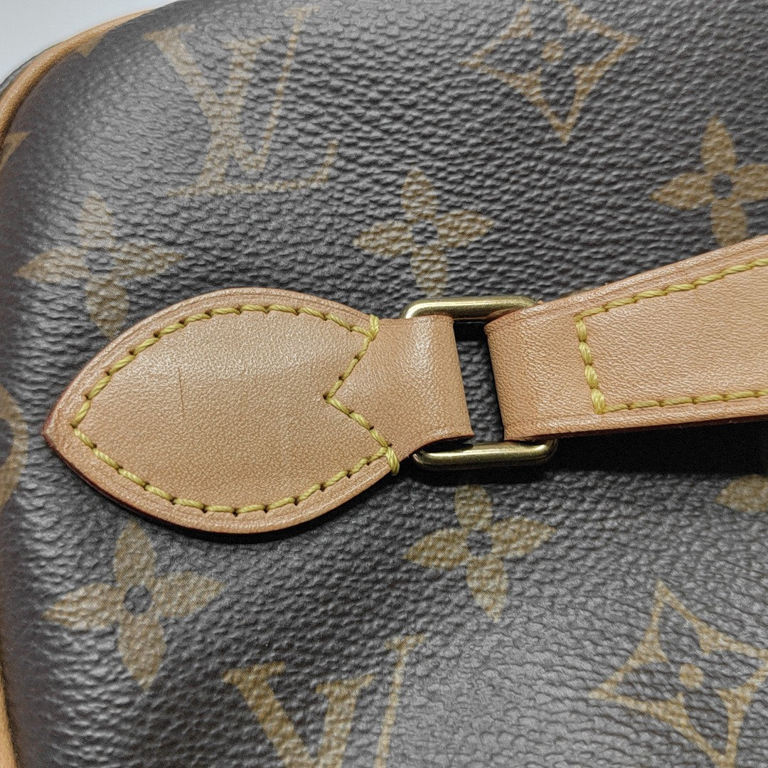 NICE Monogram Coated Canvas Brown