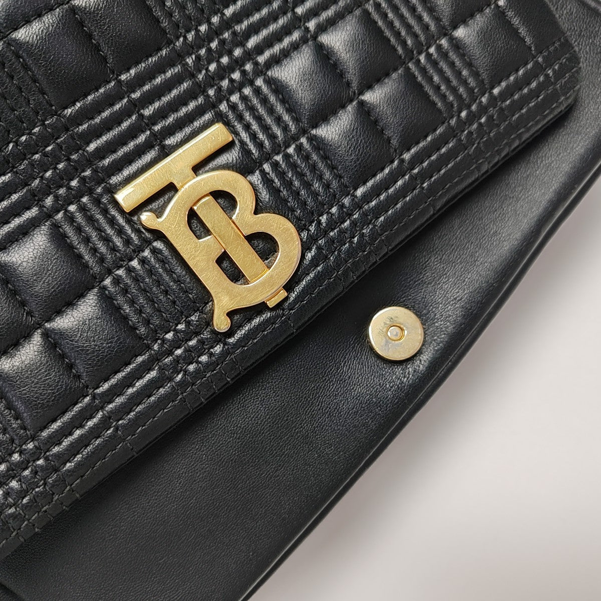 Lola Small Quilted Lambskin Black