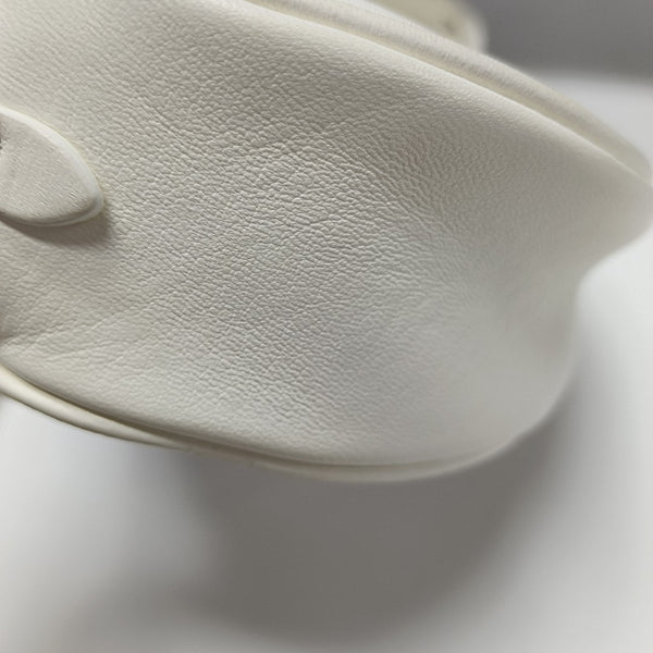 Lambskin Crossbody Bag White